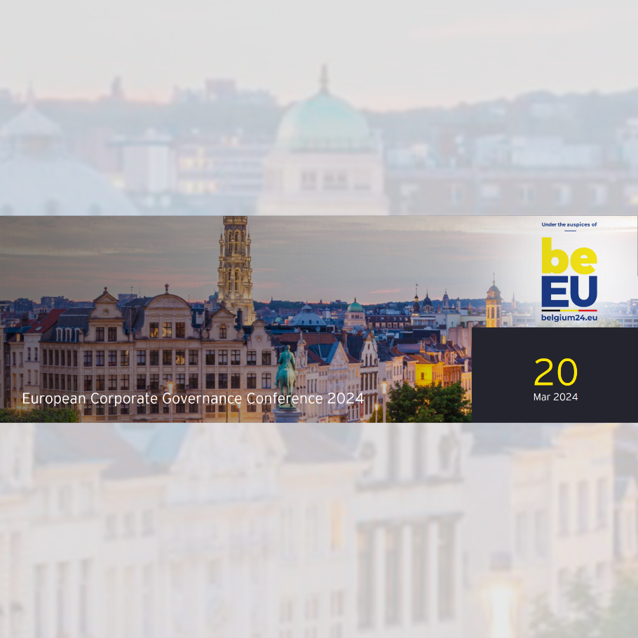 European Corporate Governance Conference 2024 - pogled nazaj