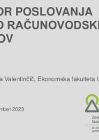 Nadzor poslovanja preko računovodskih izkazov ("Izobraževanje za nadzornike")