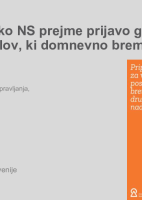 Kako ravnati, ko NS prejme prijavo glede škodljivih poslov, ki domnevno bremenijo upravo