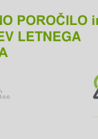 Poslovno poročilo in potrditev letnega poročila