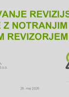 Sodelovanje RK z notranjim in zunanjim revizorjem
