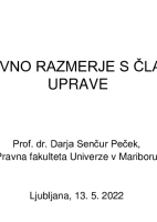 Delovno razmerje s članom uprave