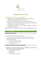 Program dela ZNS 2026