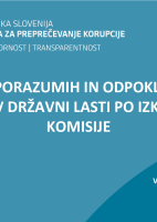 Izzivi pri sporazumih in odpoklicih uprav družb v državni lasti po izkušnjah komisije