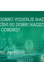 Kaj pomeni dobro vodenje nadzornega sveta in kakšni so dobri nadzorni sveti (ali upravni odbori)?