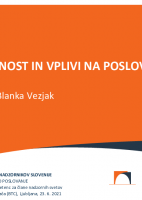 Trajnost in vplivi poslovanja