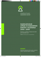 Raziskava o nagrajevanju uprav in nadzornih svetov v Sloveniji v letih 2005-2006 2007