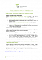 5. Program dela in finanni nart ZNS 2017