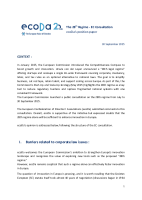 The 28th Regime - EC Consultation