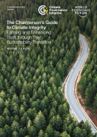 The Chairperson’s Guide to Climate Integrity Earning and Enhancing Trust through the Sustainability Transition