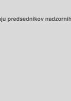 Anketa o delovanju predsednikov nadzornih svetov – predstavitev rezultatov
