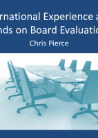 International Experience and Trends on Board Evaluations, Chris Pierce, 2014