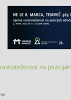 Kakšna je spolna uravnoteženost v slovenskih družbah