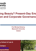 Sleeping Beauty? Present-day Employee Participation and Corporate Governance in the EU