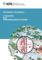 Sistemsko pojasnilo o nadzoru nad premoženjskim stanjem