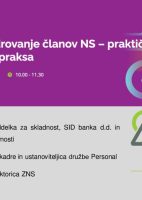 Priporočila za kadrovanje članov NS – praktične izkušnje in dobra praksa