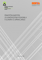 Praktični napotki za kakovostna pojasnila v izjavah o upravljanju