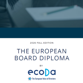 ecoDa - The European Board Diploma