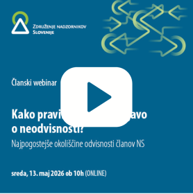 POSNETEK - Kako pravilno izpolniti izjavo o neodvisnosti?