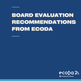NOVO - Board evaluation recommendations from ecoDa