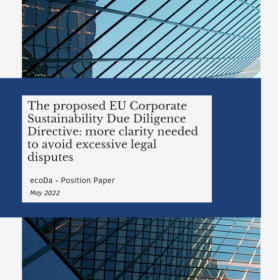 European Commission Corporate Sustainability Due Diligence proposal