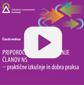 VIDEOTEKA: Praktične izkušnje in dobra praksa - priporočila za kadrovanje članov NS