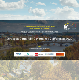 European Corporate Governance Conference 2022