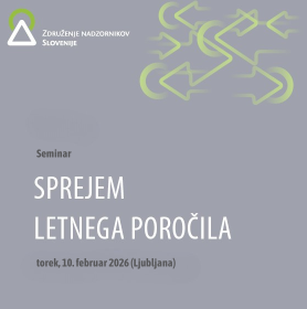 Sprejem letnega poročila - 2026