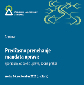 Predčasno prenehanje mandata upravi: sporazum, odpoklic uprave, sodna praksa