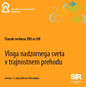 Vloga nadzornega sveta v trajnostnem prehodu