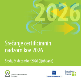 Srečanje certificiranih nadzornikov 2026