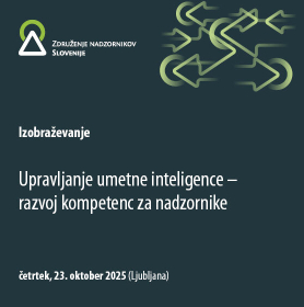Upravljanje umetne inteligence - razvoj kompetenc za nadzornike