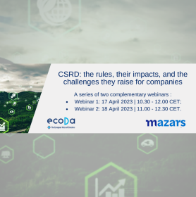 ecoDa - CSRD: the rules, their impacts, and the challenges they raise for companies