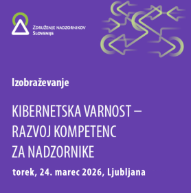 Kibernetska varnost – razvoj kompetenc za nadzornike