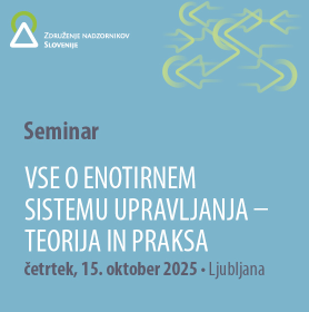Vse o enotirnem sistemu upravljanja – teorija in praksa