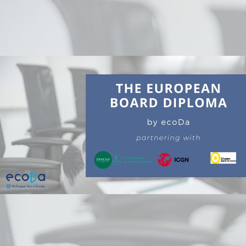 ecoDa brand new European Board Diploma
