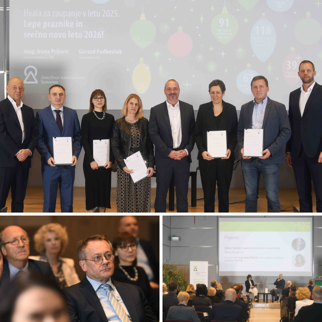 Srečanje certificiranih nadzornikov 2025!