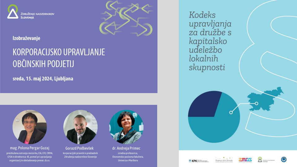 Okvir upravljanja in razmerja, organi vodenja in nadzora, lojalnost družbi