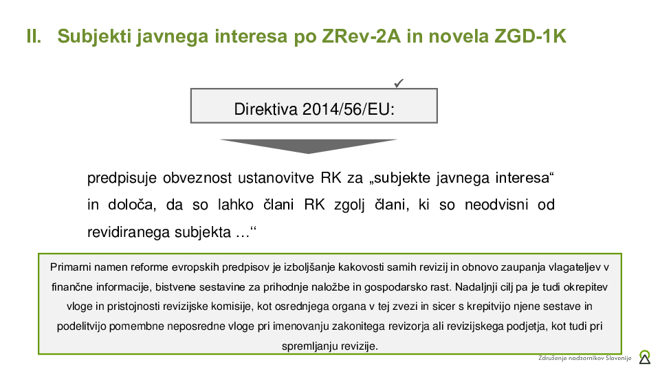 Sestava, mandat, plačilo RK