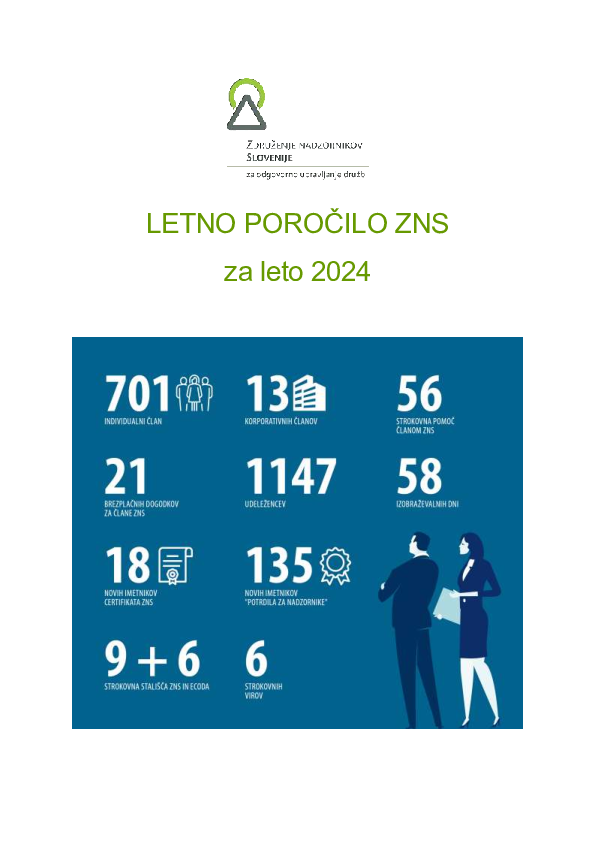 Letno poročilo ZNS 2024