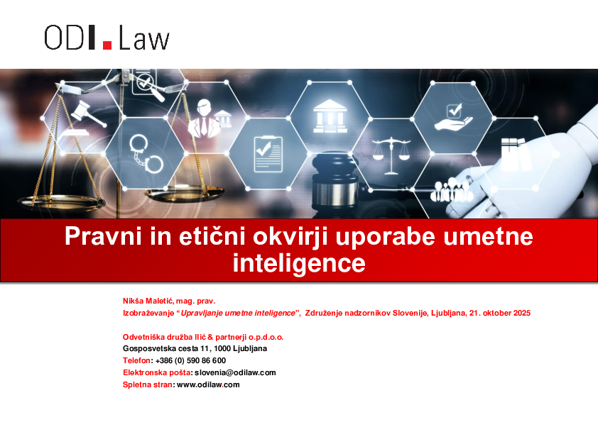 Pravni in etični okvirju uporabe UI