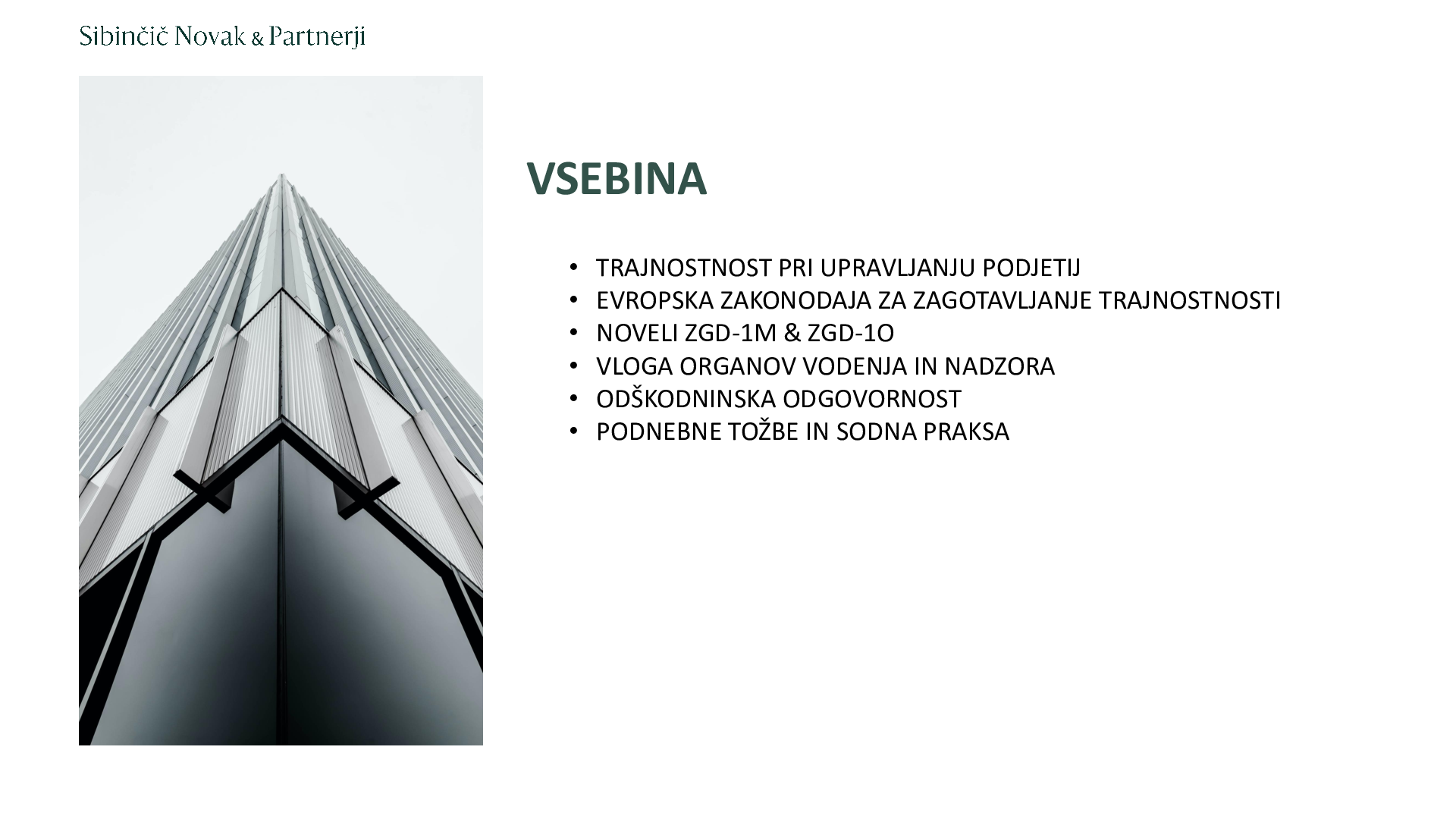 Odgovornost uprav in nadzornih svetov za upravljanje ESG in trajnostnosti ter razvoj evropske sodne prakse