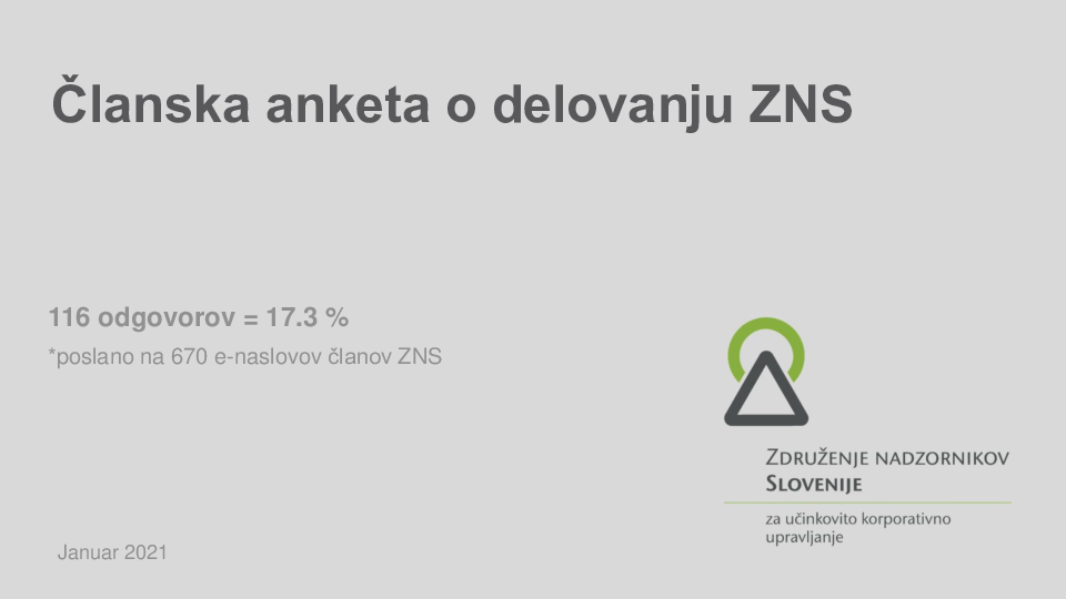 Članska anketa o delu ZNS 2021.