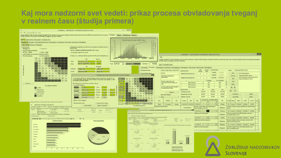 Upravljanje s tveganji ("Izobraževanje za nadzornike")