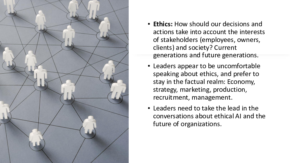 AI in organizations: Identifying ethical nightmares and ethical dream scenarios