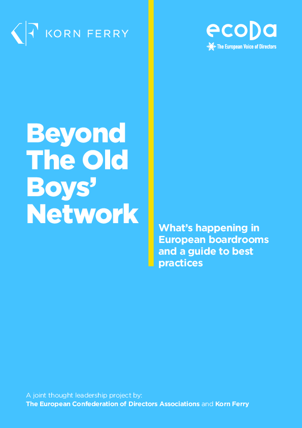 Beyond The Old Boy´s Network