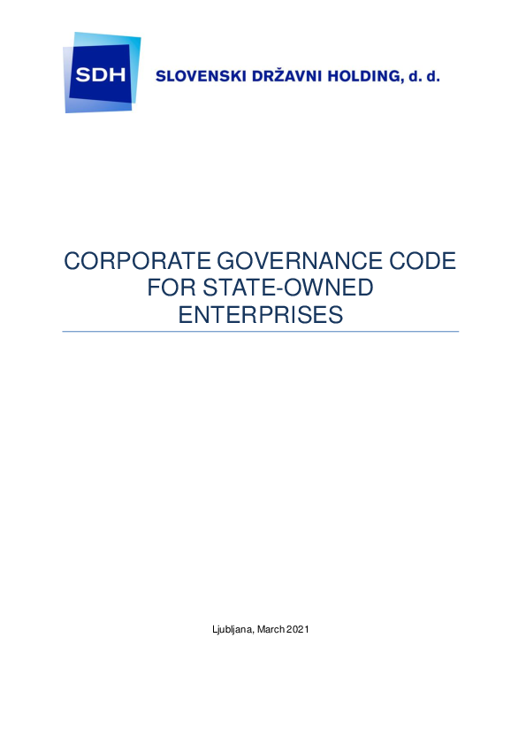 Corporate Governance Code for State-Owned Enterprises