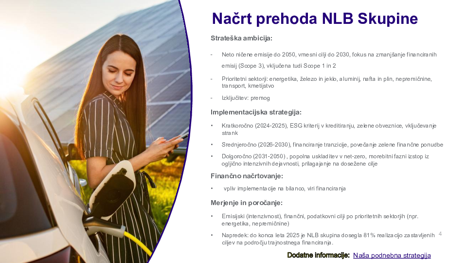 Načrt prehoda: NLB Skupina - Izkušnje in izzivi