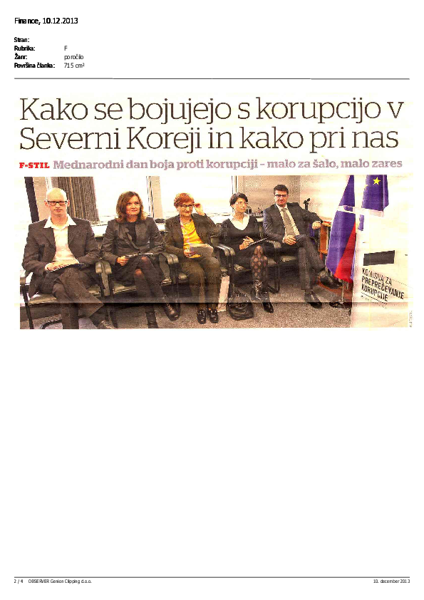 Kako se bojujejo s korupcijo v Severni Koreji in kako pri nas