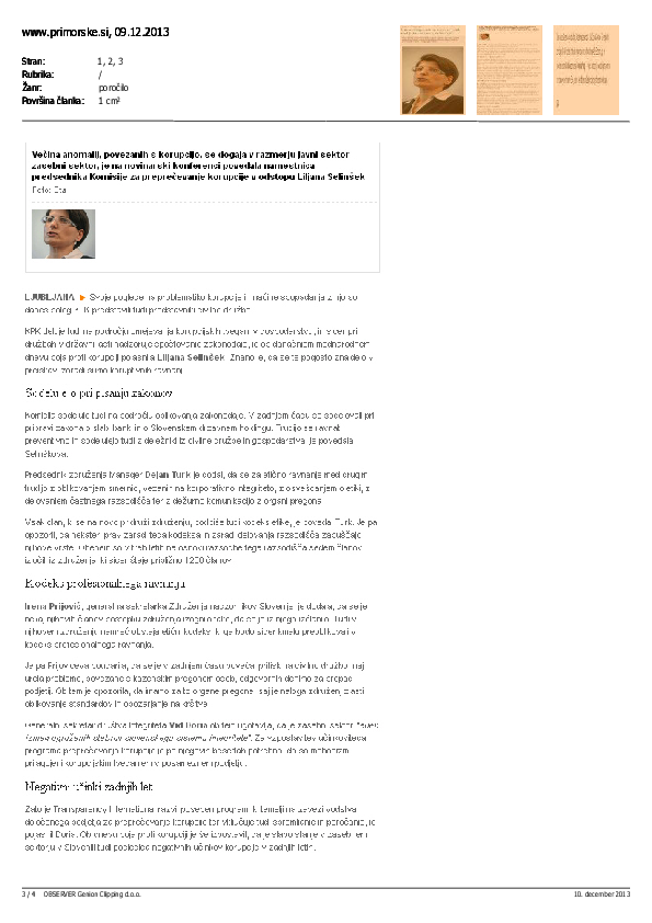 Največ korupcije v poslih med javnim in zasebnim sektorjem